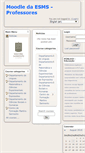 Mobile Screenshot of moodle.esmsarmento.pt